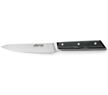 Cuchillo verdulero Arcos Eclipse hoja 13cm mango acrílico negro nacarado