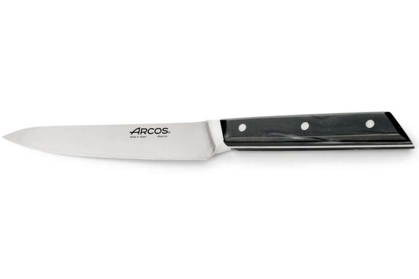 Arcos Eclipse Gemüsemesser Klinge 13cm Acryl Griff schwarz Perlmutt