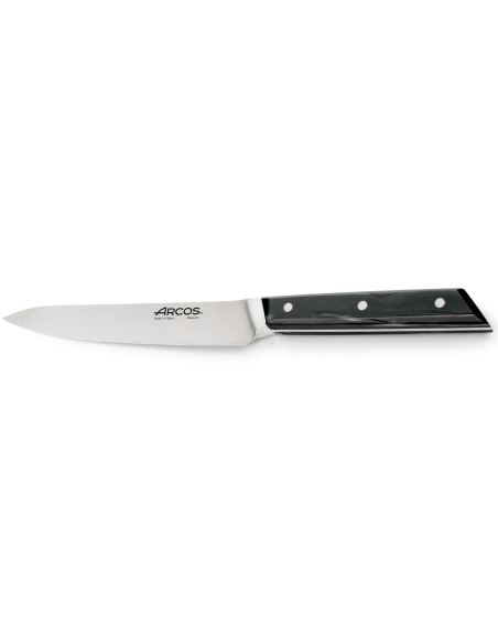 Arcos Eclipse grønnsakskniv 13 cm blad perlemorsvart akrylhåndtak
