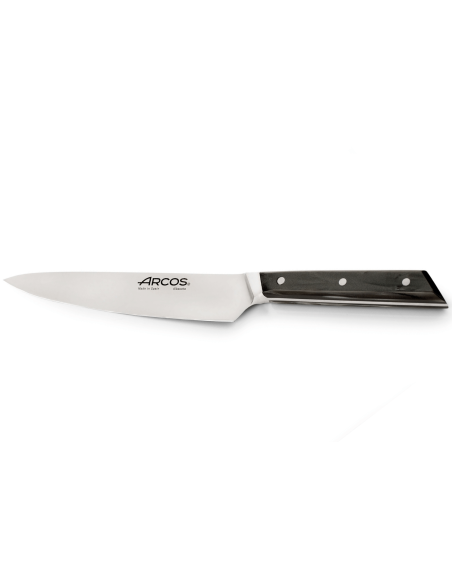 Arcos Eclipse kitchen knife 15cm blade pearly black acrylic handle
