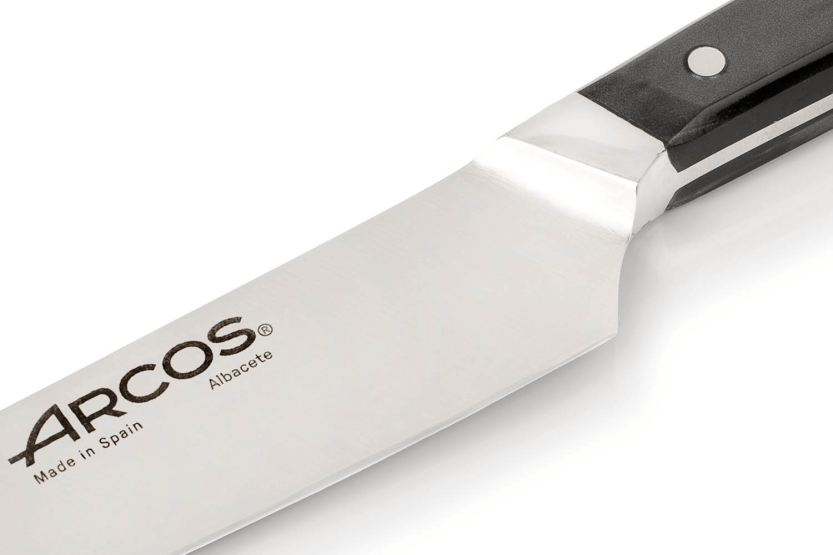Arcos Eclipse kitchen knife 15cm blade pearly black acrylic handle