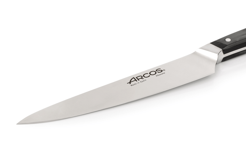 Arcos Eclipse Küchenmesser Klinge 15cm Acryl Griff schwarz Perlmutt