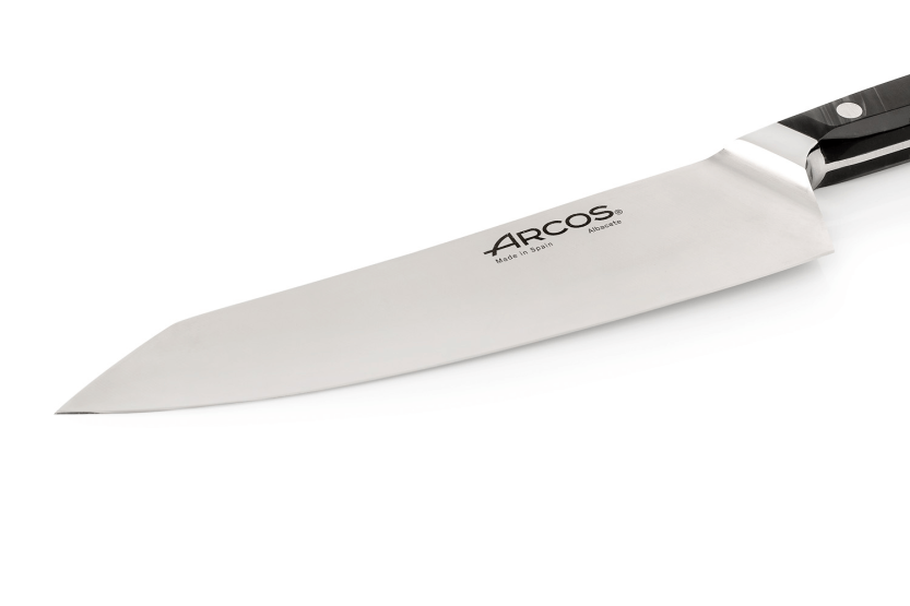 Arcos Eclipse koksmes 20cm lemmet acryl zwart parelmoer handvat