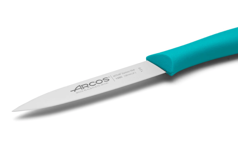 Cuchillo Arcos Nova 10cm mango turquesa