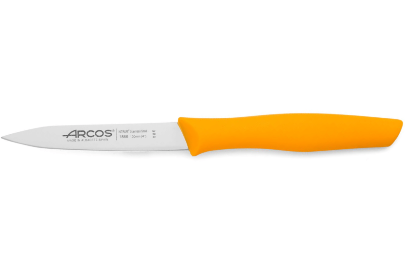 Arcos Nova kuorimaveitsi 10cm sinappikahvainen 10cm