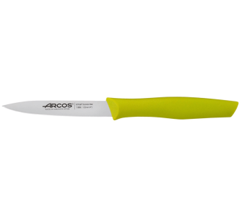 Faca de descascar Arcos Nova 10cm com cabo verde pistácio