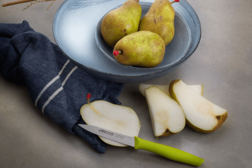 Arcos Nova schilmesje 10cm pistache groen handvat