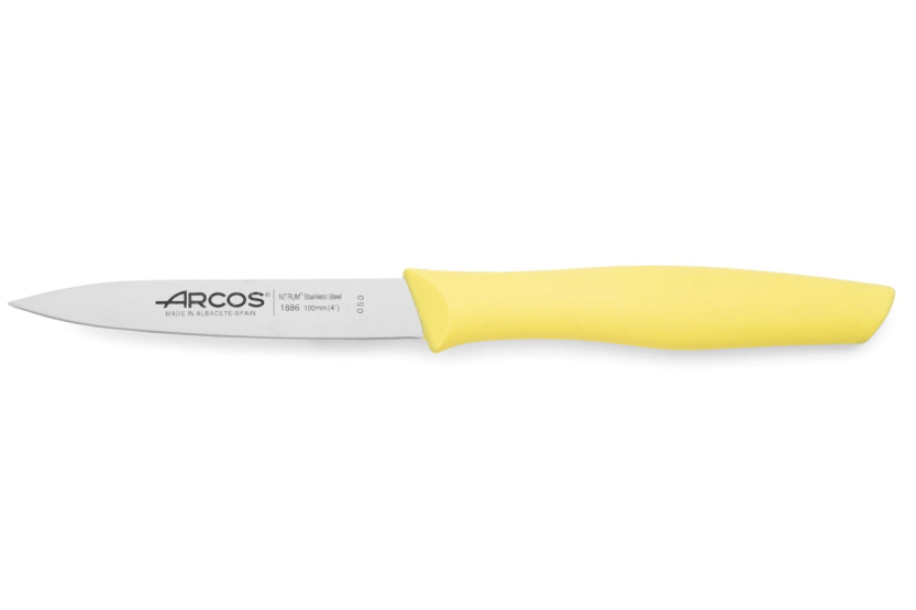 Arcos Nova skalkniv 10cm Citrongult handtag