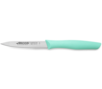 Faca de descascar Arcos Nova 10cm com cabo verde menta