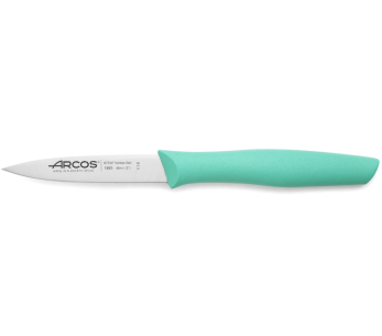 Faca de aparar Arcos Nova 8,5cm com cabo verde menta