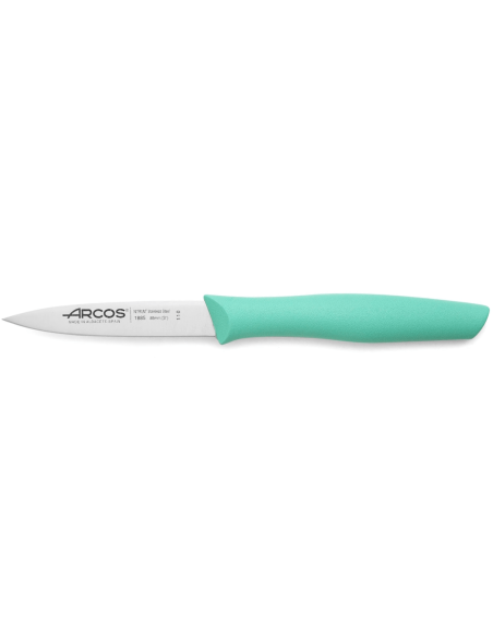 Cuchillo Arcos Nova 8,5cm con mango verde menta