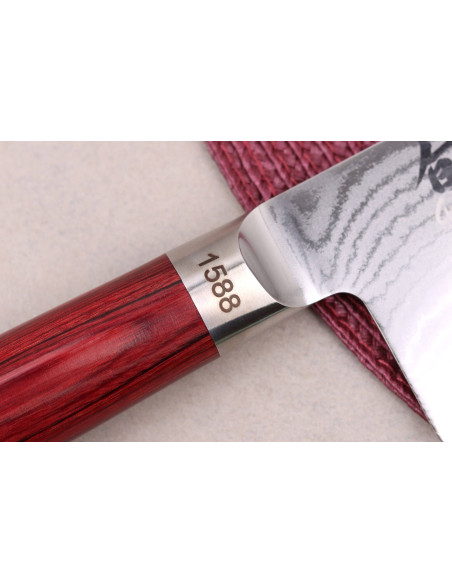 Kai Shun Classic Santokumesser Limited Series Red Klinge 19cm