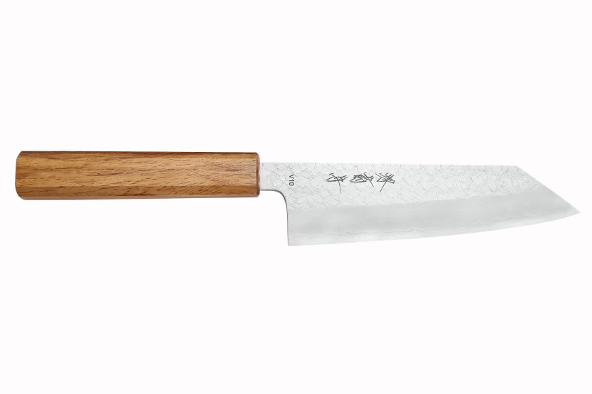 16,5cm Sakai Kikumori TS10 cuchillo de roble bunka, japonés hecho a mano
