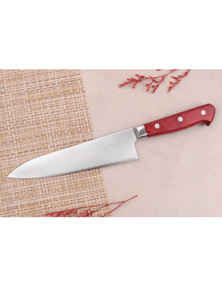 Takamura SGR 18cm steel SPG2 handmade japanese chef ' s knife
