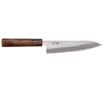 18cm Yuzo Damascus Tsuchime 440C käsintehty japanilainen kokki ' s veitsi