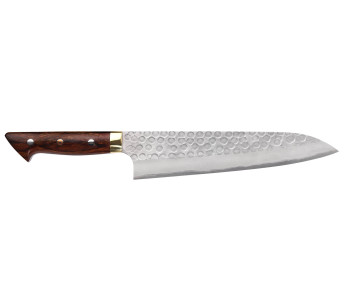 Cuchillo de cocinero japonés Masakage Zero 21cm hecho a mano