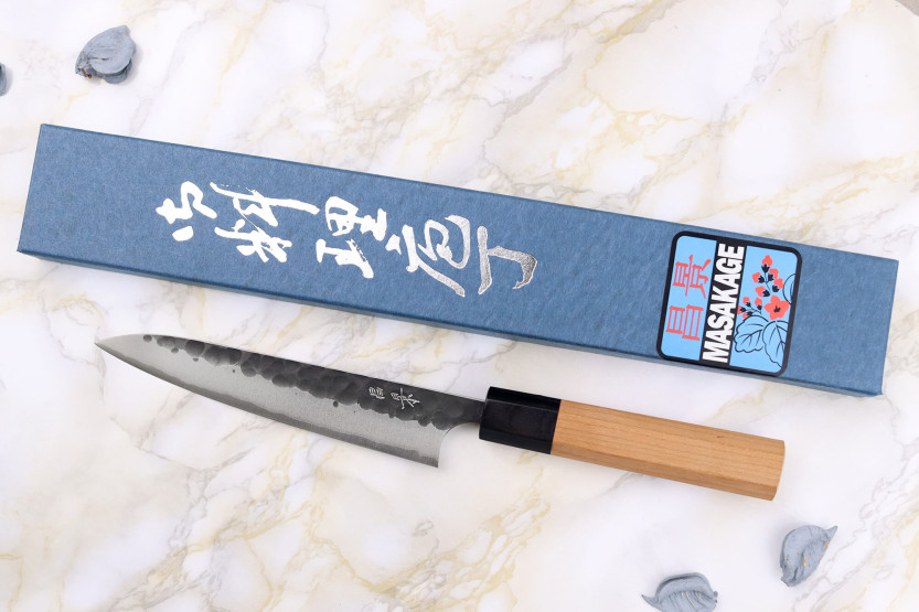 Faca utilitária japonesa artesanal Masakage Koishi 15cm