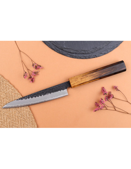 Yuzo Zwart AS gebrand eiken 13,5cm Japans hobbymes