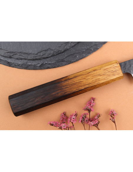 Yuzo Zwart AS gebrand eiken 13,5cm Japans hobbymes