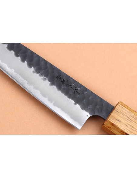 Yuzo Black AS burnt oak 13.5cm japanese craft utility knife
