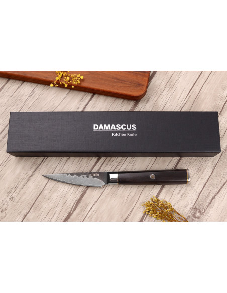 Spelucchino Fukito 9 cm in ebano Damasco VG10