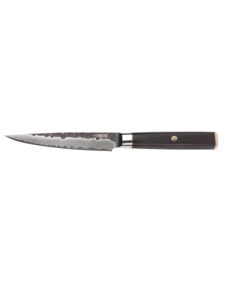 Universalmesser 12cm Fukito Damaszener-Ebenholz VG10