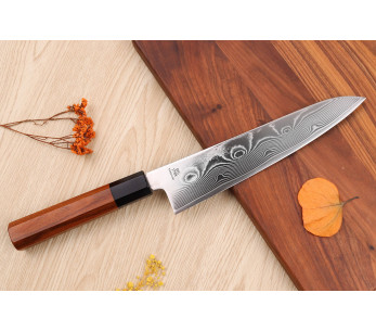 Sakai Takayuki Super Gold Strix 21 cm japansk kokkekniv 2