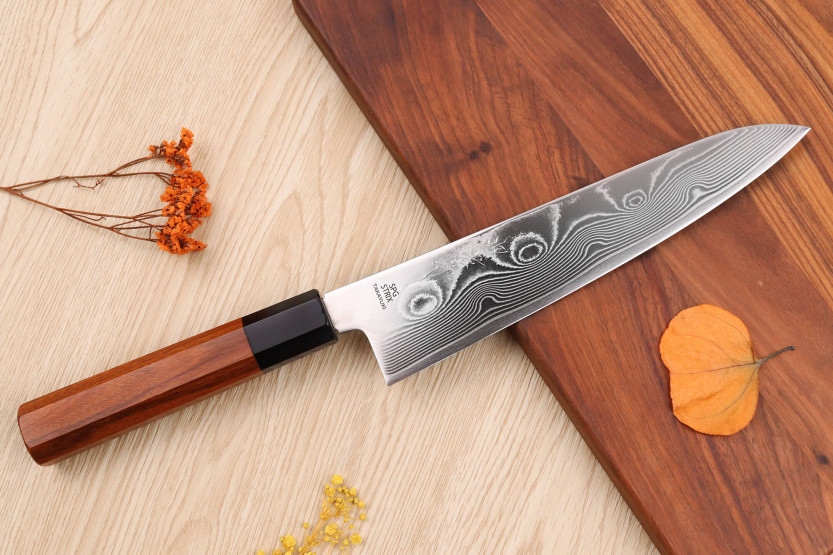 Sakai Takayuki Super Gold Strix 21cm Japanese chef ' s knife