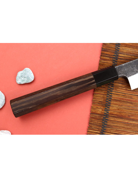 Hatsukokoro Shirasagi 33cm käsintehty japanilainen yanagiba veitsi Wenge kahva