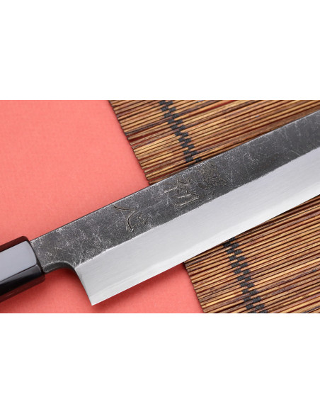 Hatsukokoro Shirasagi 33cm käsintehty japanilainen yanagiba veitsi Wenge kahva