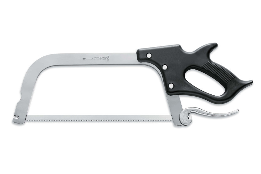 Dick sag for frossenmat 35 cm blad i rustfritt stål ergonomisk svart polymerhåndtak