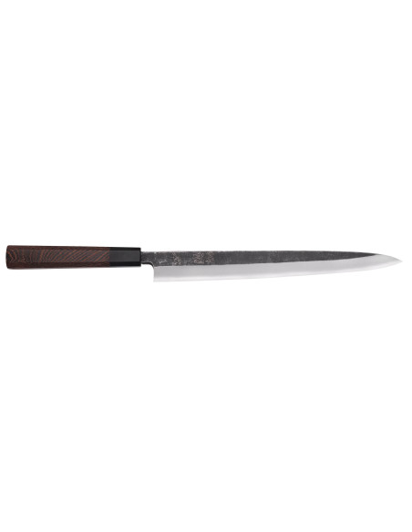 Hatsukokoro Shirasagi 30 cm håndlavet japansk yanagibakniv med wenge-håndtag