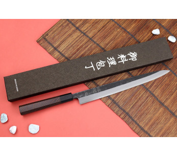 Hatsukokoro Shirasagi 30 cm håndlaget japansk yanagibakniv med wenge-skaft 2
