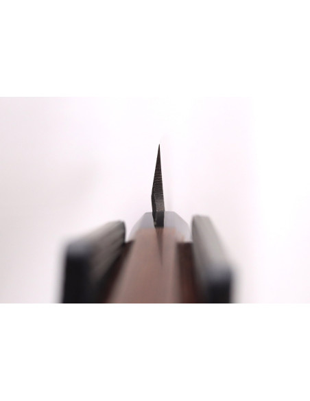 Faca japonesa Hatsukokoro Shirasagi 30cm feita à mão com cabo em wengué
