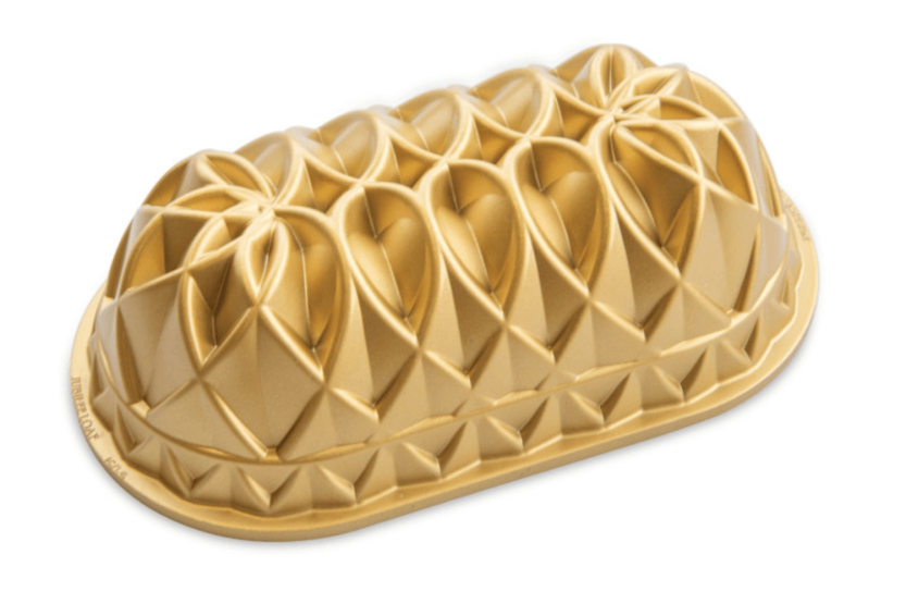 Nordic Ware jubilée kultainen valettu alumiininen kakkuvuoka