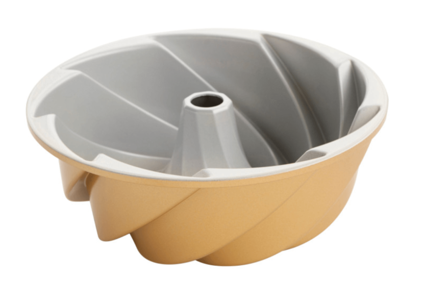 Nordic Ware Bundt Heritage kageform i guldstøbt aluminium, diameter 25 cm