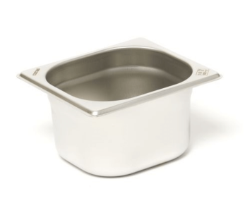 Gastronorm GN 1/6 18/0 aço inoxidável 1.5L Comas - Altura 10cm
