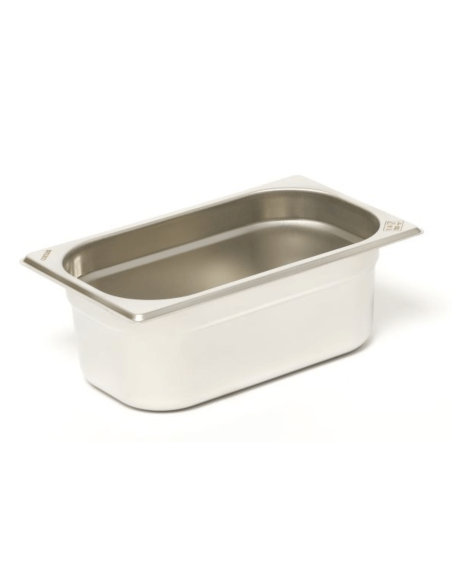 Gastronormbehälter GN 1/4 Edelstahl 18/0 2,6L Comas - Höhe 10cm