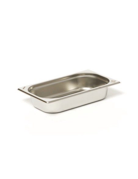 GN 1/4 roestvrij staal 18/0 1,05L Comas gastronorm bak - Hoogte 4cm