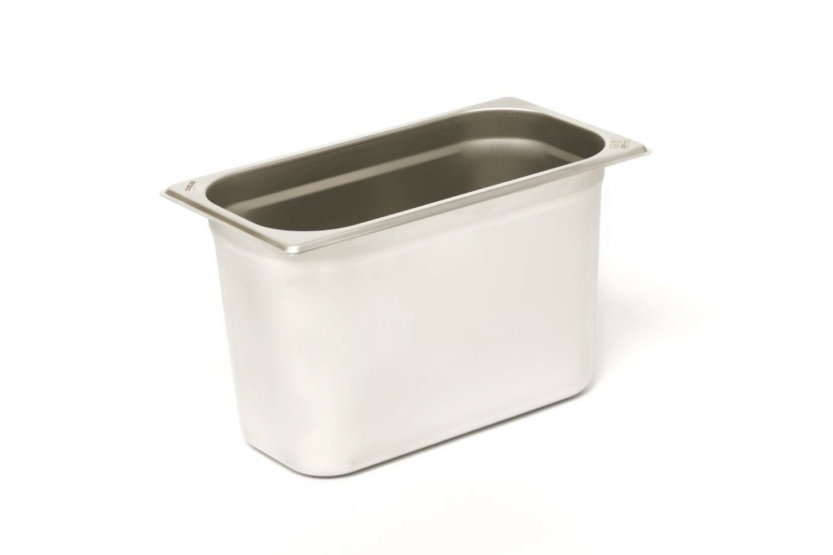 GN 1/3 rustfrit stål 18/0 6,9L Comas gastronorm-bakke - Højde 20cm