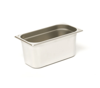 GN 1/3 aço inoxidável 18/0 5,3L Comas gastronorm - Altura 15cm