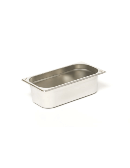 GN 1/3 rustfrit stål 18/0 3,5L Comas gastronorm-bakke - Højde 10cm