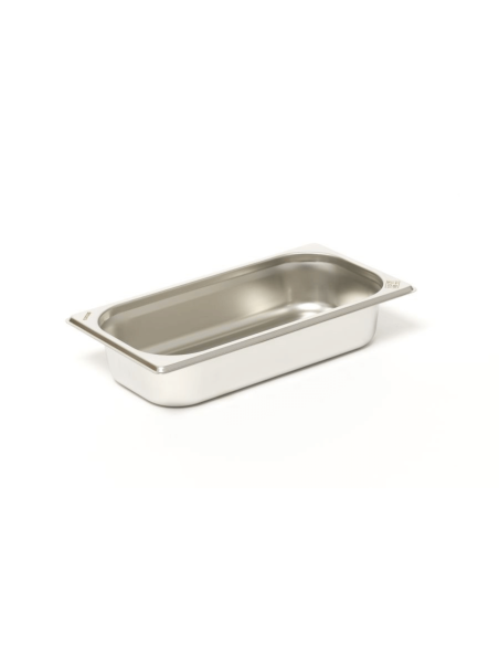 Gastronormbehälter GN 1/3 Edelstahl 18/0 1,5L Comas - Höhe 4cm
