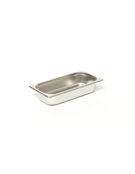 GN 1/3 roestvrij stalen bakje 18/0 700ml Comas - Hoogte 2cm