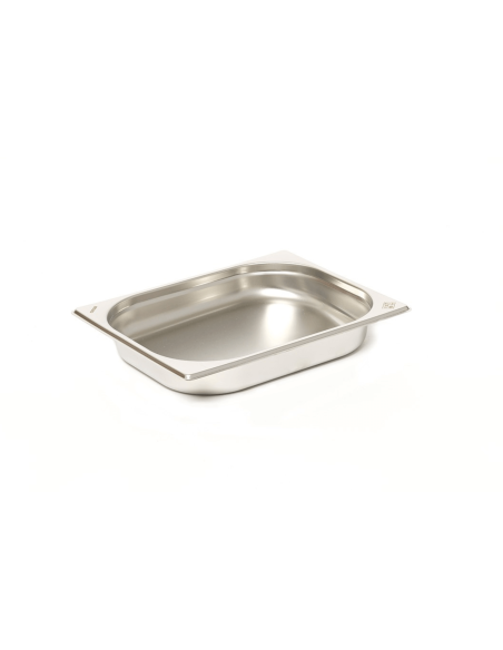 Gastronormbehälter GN 1/2 Edelstahl 18/0 2,3L Comas - Höhe 4cm
