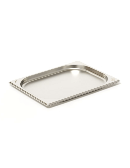 Gastronormbehälter GN 1/2 Edelstahl 18/0 1L Comas - Höhe 2cm