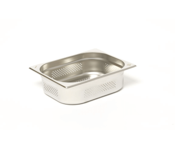 Gastronorm perforert GN 1/2 rustfritt stål 18/0 5,5L Comas - Høyde 10cm