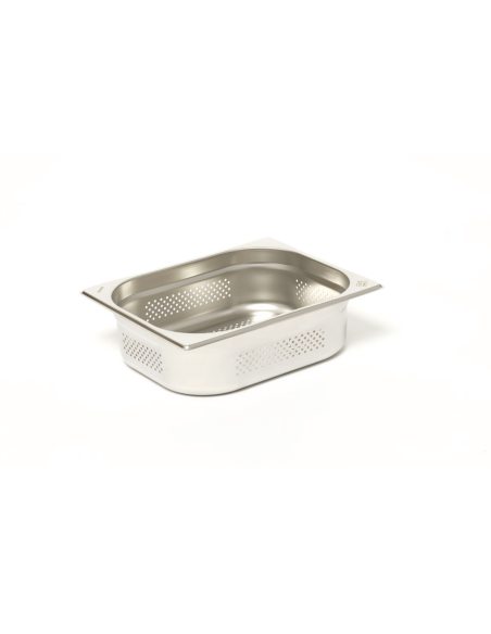 Gastronorm perforated GN 1/2 stainless steel 18/0 5,5L Comas - Height 10cm