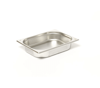 Gastronorm rei'itetty GN 1/2 ruostumaton teräs 18/0 3,5L Comas - Korkeus 6,5cm