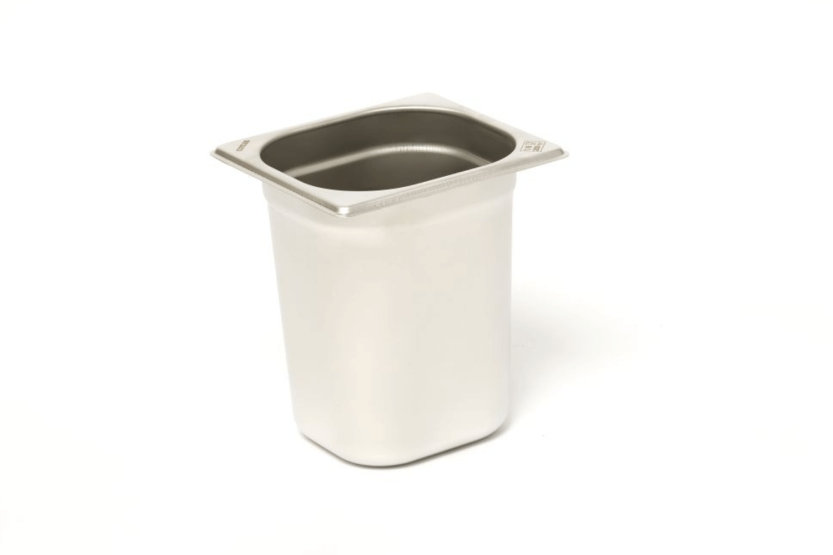 GN 1/6 stainless steel 18/0 2.9L Comas gastronorm tray - Height 20cm